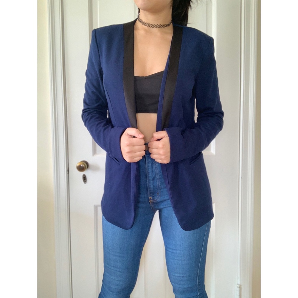 Forever 21 Navy Blue Blazer